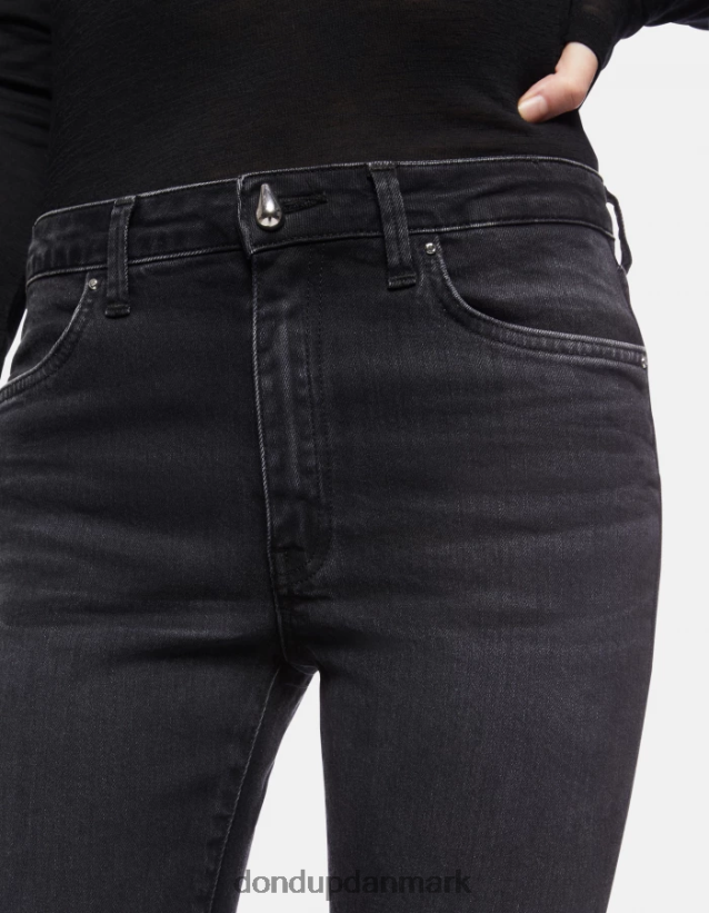iris super skinny jeans i stretchdenim Kvinder 0XD0D078 sort DONDUP beklædning