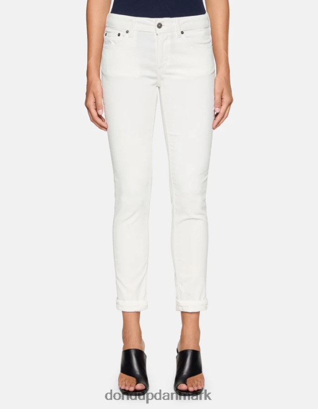 monroe skinny-fit fløjlsbukser Kvinder 0XD0D011 burro DONDUP beklædning