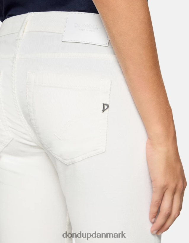 monroe skinny-fit fløjlsbukser Kvinder 0XD0D011 burro DONDUP beklædning