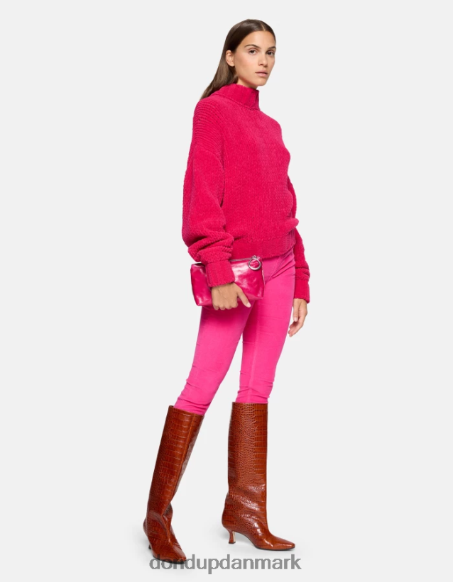 monroe skinny-fit fløjlsbukser Kvinder 0XD0D012 orkidé DONDUP beklædning