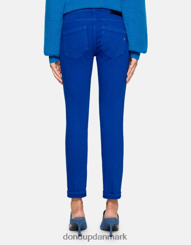 monroe skinny-fit jeans i stretch bull denim Kvinder 0XD0D025 kongeblå DONDUP beklædning
