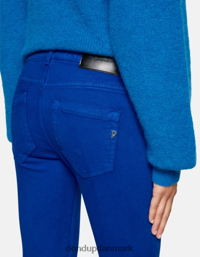 monroe skinny-fit jeans i stretch bull denim Kvinder 0XD0D025 kongeblå DONDUP beklædning