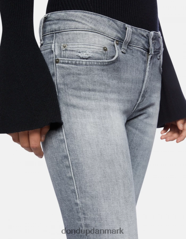 monroe skinny jeans i stretchdenim Kvinder 0XD0D0103 topo DONDUP beklædning