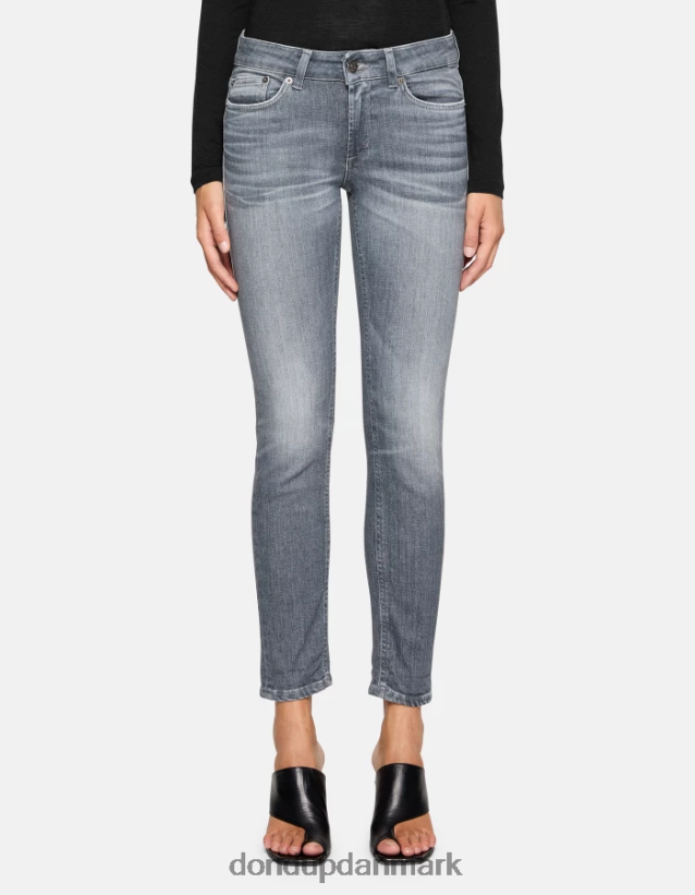 monroe skinny jeans i stretchdenim Kvinder 0XD0D022 topo DONDUP beklædning
