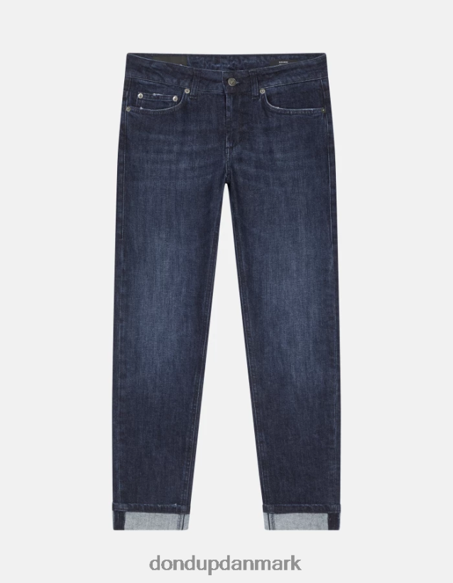 monroe skinny jeans i stretchdenim Kvinder 0XD0D066 blå DONDUP beklædning