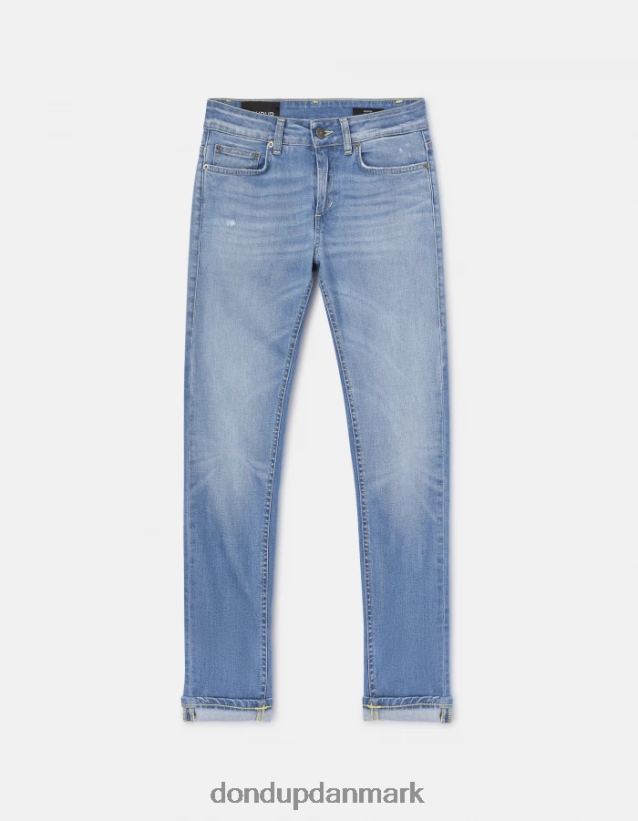 monroe skinny jeans i stretchdenim Kvinder 0XD0D099 blå DONDUP beklædning