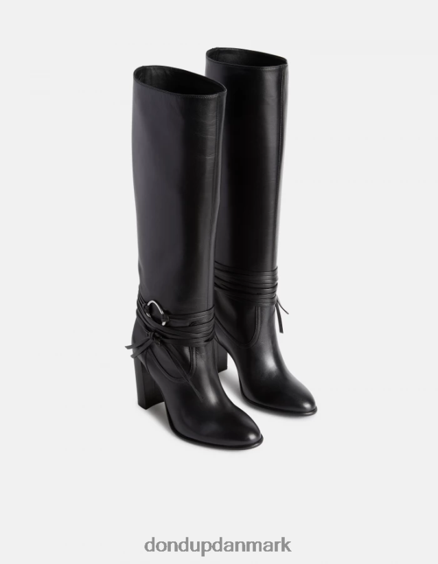 lammeskindsstøvler Kvinder 0XD0D0506 sort DONDUP fodtøj