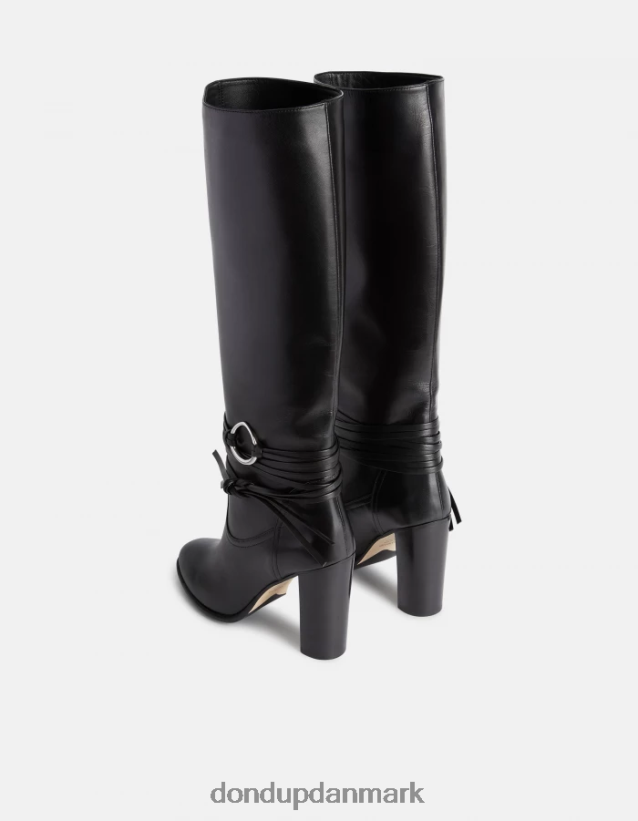 lammeskindsstøvler Kvinder 0XD0D0506 sort DONDUP fodtøj