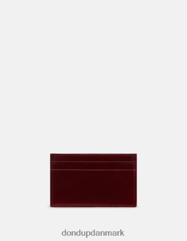 kortholder i blank læder Kvinder 0XD0D0509 prugna DONDUP tilbehør