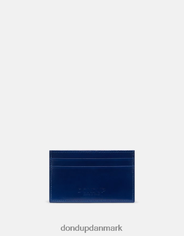 kortholder i blank læder Kvinder 0XD0D0510 turkis DONDUP tilbehør