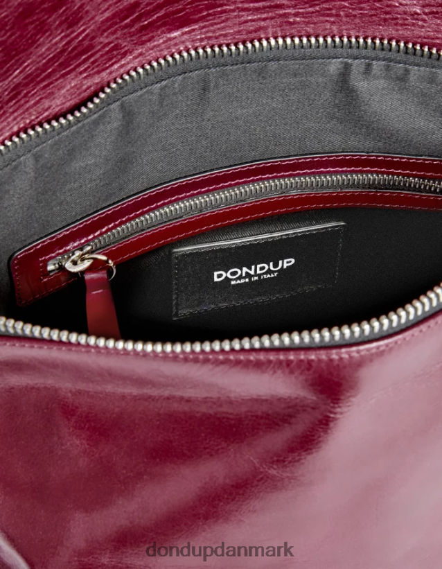 blank læder taske Kvinder 0XD0D0486 prugna DONDUP tilbehør