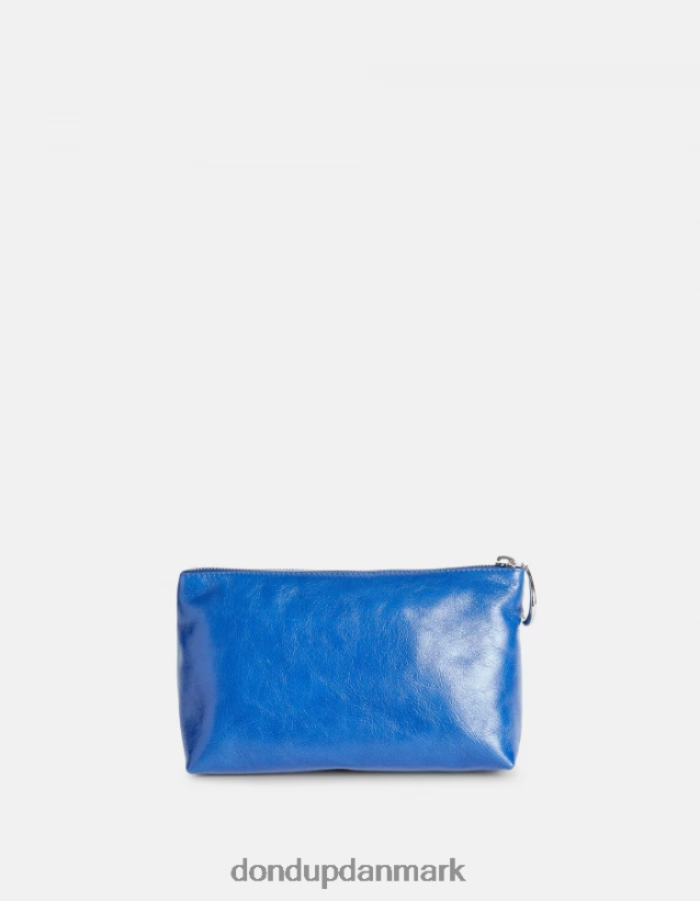 skønhedsetui i blank læder Kvinder 0XD0D0498 turkis DONDUP tilbehør