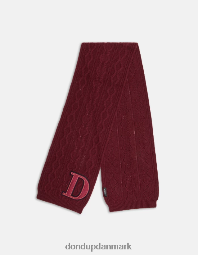 uld tørklæde Kvinder 0XD0D0519 barbabietola DONDUP tilbehør