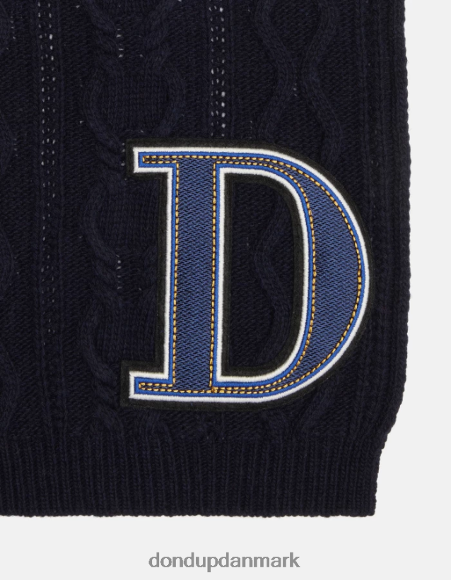 uld tørklæde Kvinder 0XD0D0520 Marine blå DONDUP tilbehør