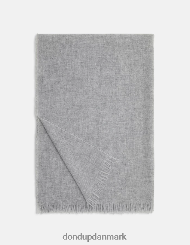 uld tørklæde Kvinder 0XD0D0523 lysegrå DONDUP tilbehør