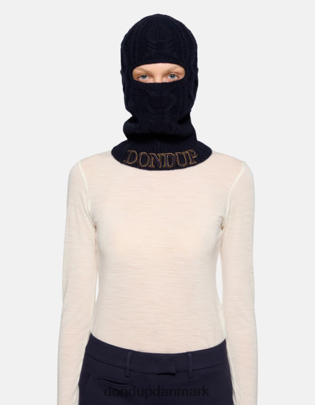 uld balaclava Kvinder 0XD0D0551 Marine blå DONDUP tilbehør