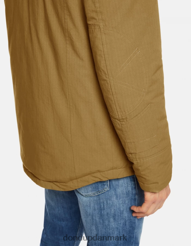 regular fit feltjakke i teknisk stof Mænd 0XD0D0907 taupe DONDUP beklædning