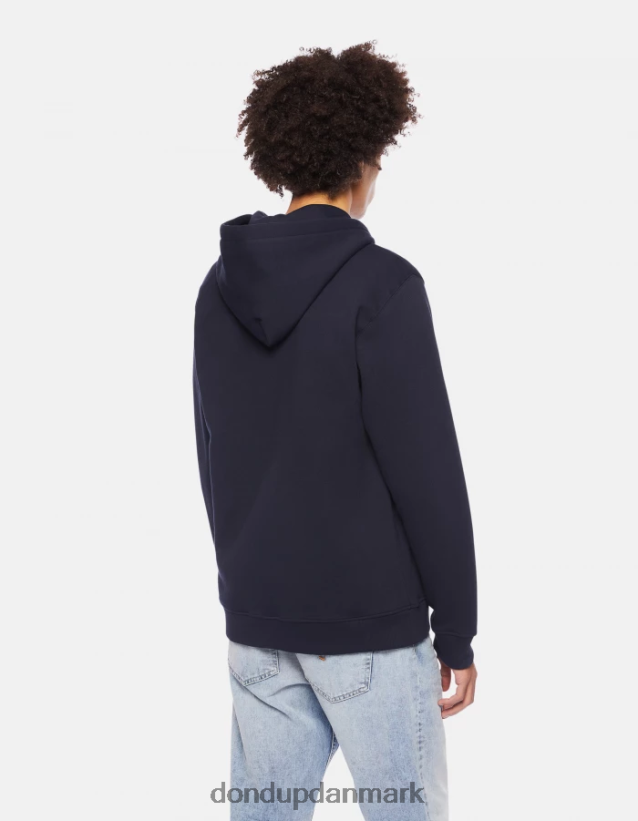 hættetrøje med normal pasform Mænd 0XD0D0827 Marine blå DONDUP beklædning