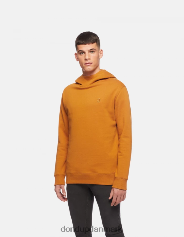 hættetrøje med normal pasform Mænd 0XD0D0847 okkergul DONDUP beklædning