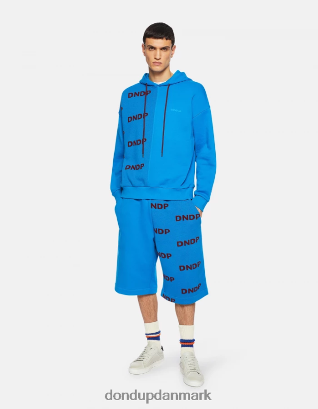 oversized hættetrøje Mænd 0XD0D0835 turkis DONDUP beklædning