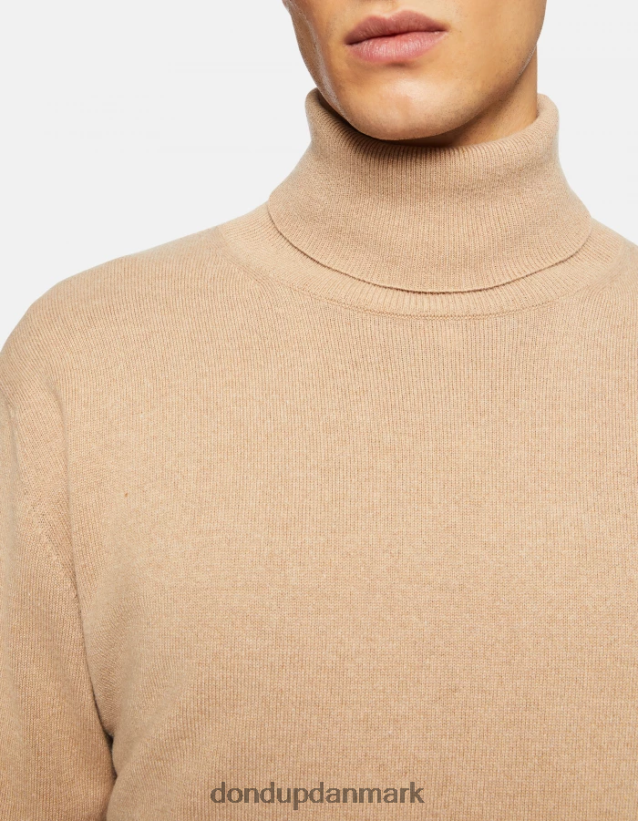 regular fit polo-hals kashmir og silketrøje Mænd 0XD0D0868 lievito DONDUP beklædning