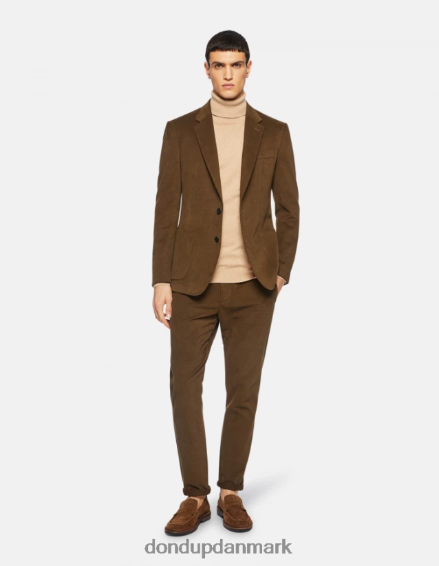 regular fit polo-hals kashmir og silketrøje Mænd 0XD0D0868 lievito DONDUP beklædning