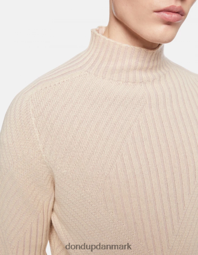 uldtrøje med polohals i normal pasform Mænd 0XD0D0890 lievito DONDUP beklædning
