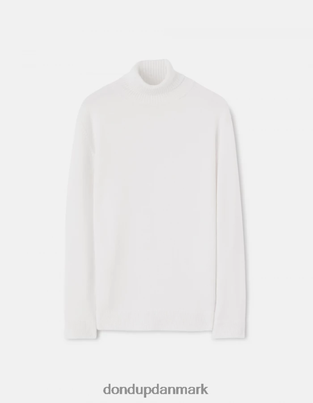 uldtrøje med polohals i normal pasform Mænd 0XD0D0891 fiocco DONDUP beklædning