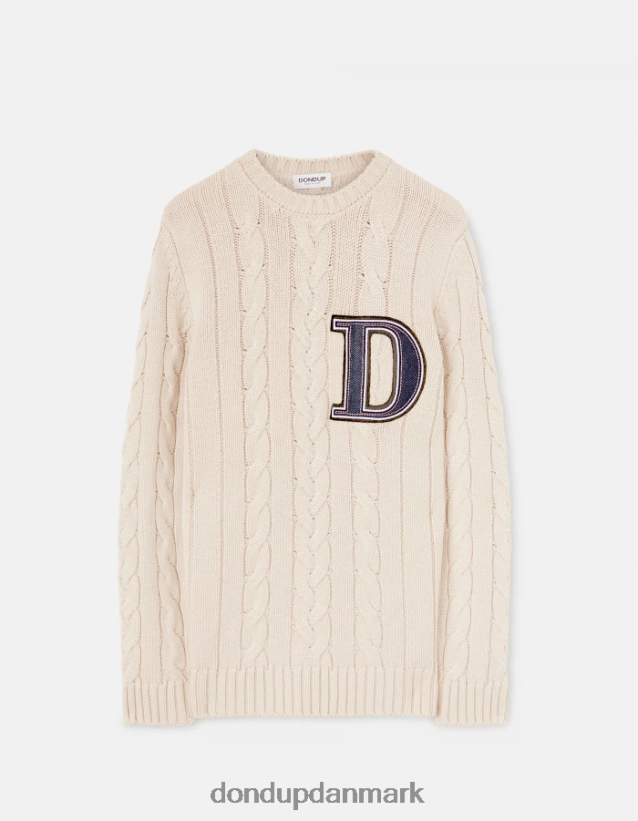uldtrøje med rund hals Mænd 0XD0D0889 lievito DONDUP beklædning