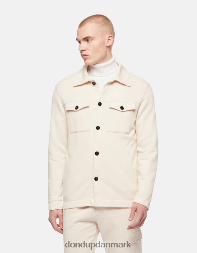 almindelig pasform fleece feltjakke Mænd 0XD0D0829 lievito DONDUP beklædning