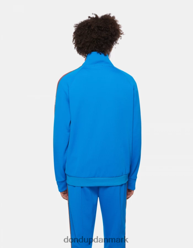 sweatshirt med høj hals i normal pasform Mænd 0XD0D0833 turkis DONDUP beklædning