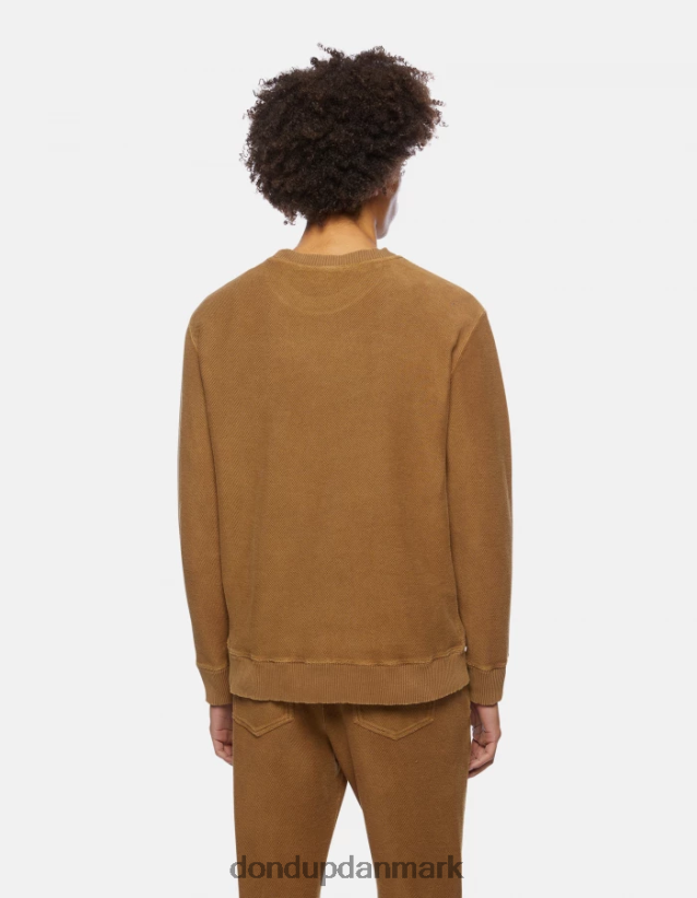 sweatshirt med rund hals i normal pasform Mænd 0XD0D0828 nej DONDUP beklædning