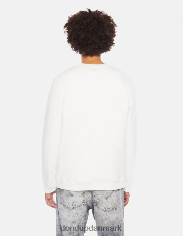 sweatshirt med rund hals i normal pasform Mænd 0XD0D0831 fiocco DONDUP beklædning