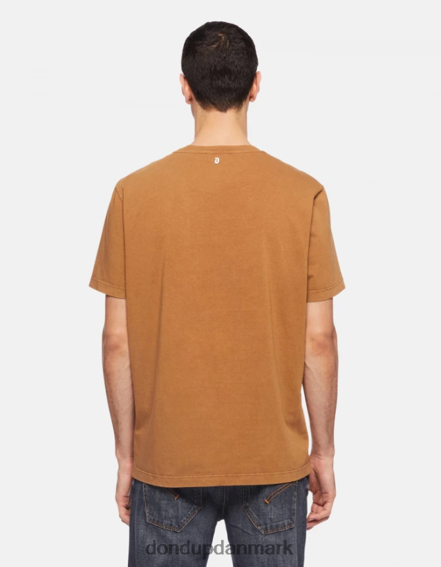 jersey t-shirt med normal pasform Mænd 0XD0D0804 nej DONDUP beklædning