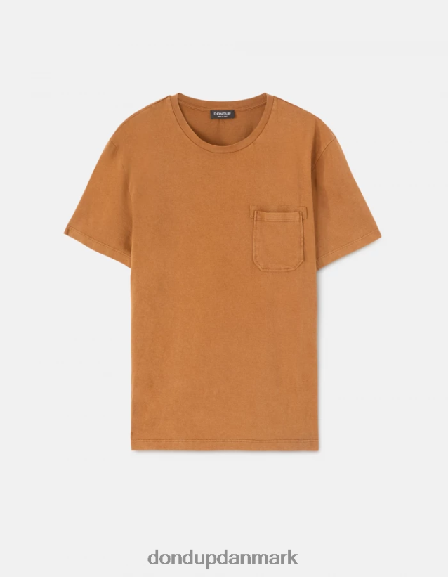 jersey t-shirt med normal pasform Mænd 0XD0D0804 nej DONDUP beklædning