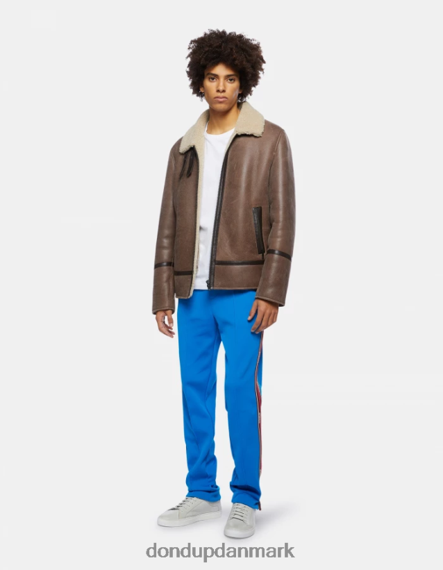 jersey t-shirt med normal pasform Mænd 0XD0D0815 hvid DONDUP beklædning