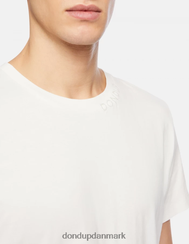 jersey t-shirt med normal pasform Mænd 0XD0D0817 fiocco DONDUP beklædning