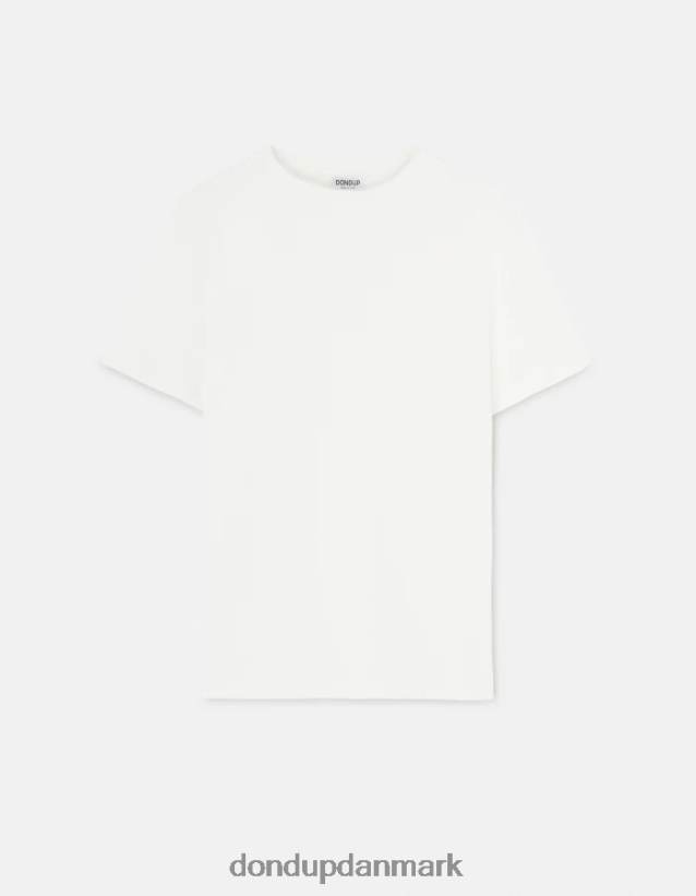jersey t-shirt med normal pasform Mænd 0XD0D0817 fiocco DONDUP beklædning