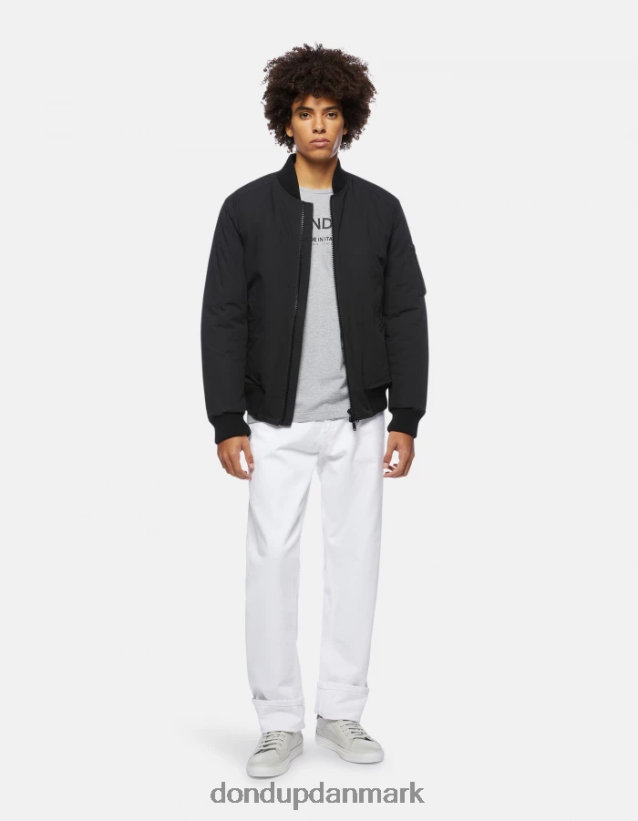 jersey t-shirt med normal pasform Mænd 0XD0D0819 grå DONDUP beklædning