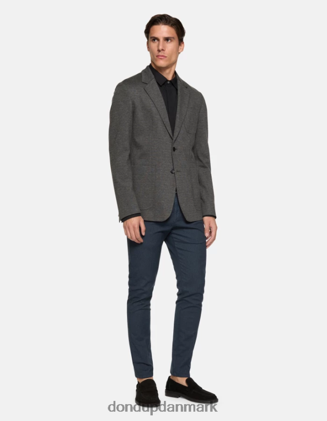 ral bomuldsbukser med normal pasform Mænd 0XD0D0696 Marine blå DONDUP beklædning