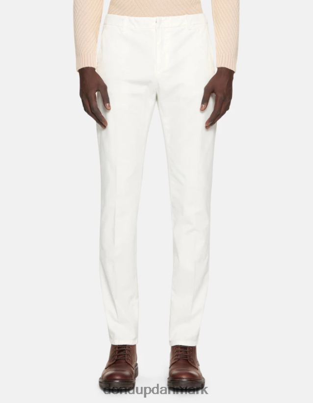 spiritissimo bomuldsbukser med normal pasform Mænd 0XD0D0756 alabastro DONDUP beklædning