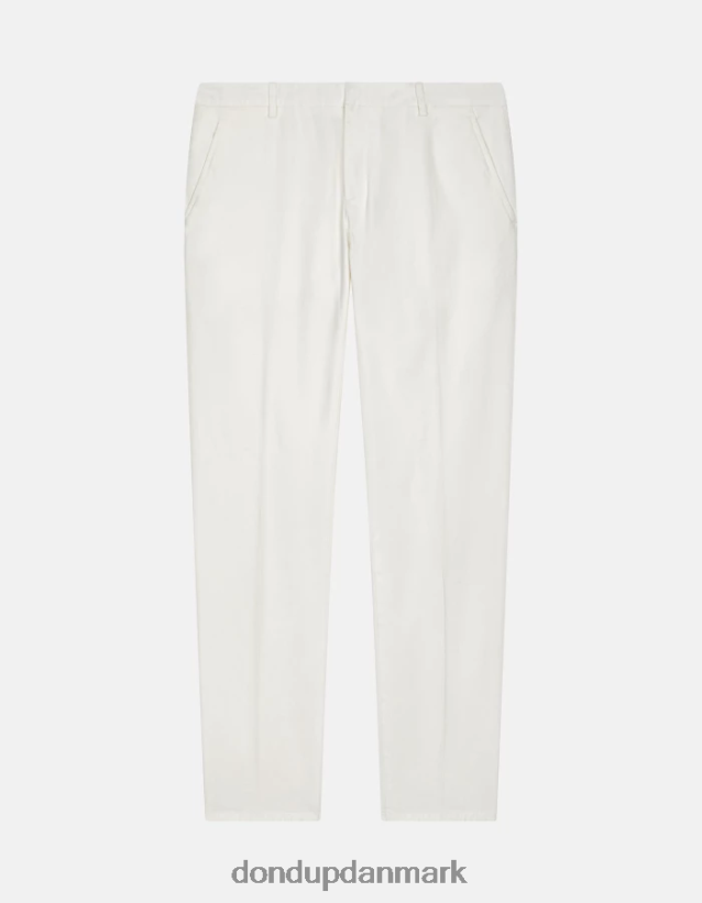 spiritissimo bomuldsbukser med normal pasform Mænd 0XD0D0756 alabastro DONDUP beklædning