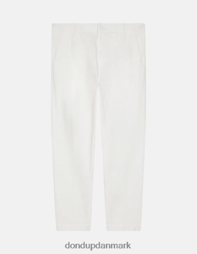 ben bukser i bomuld, der passer til gulerod Mænd 0XD0D0717 alabastro DONDUP beklædning