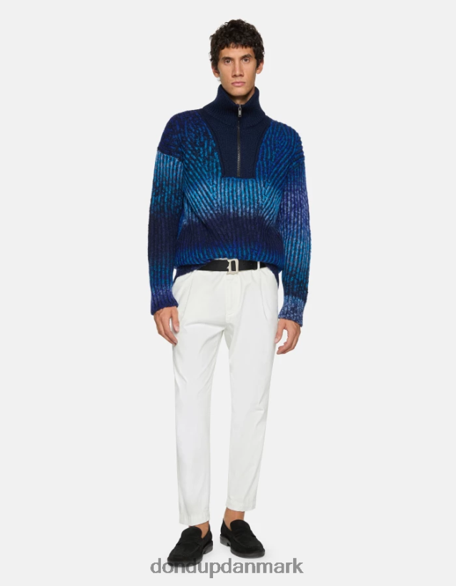 ben bukser i bomuld, der passer til gulerod Mænd 0XD0D0717 alabastro DONDUP beklædning