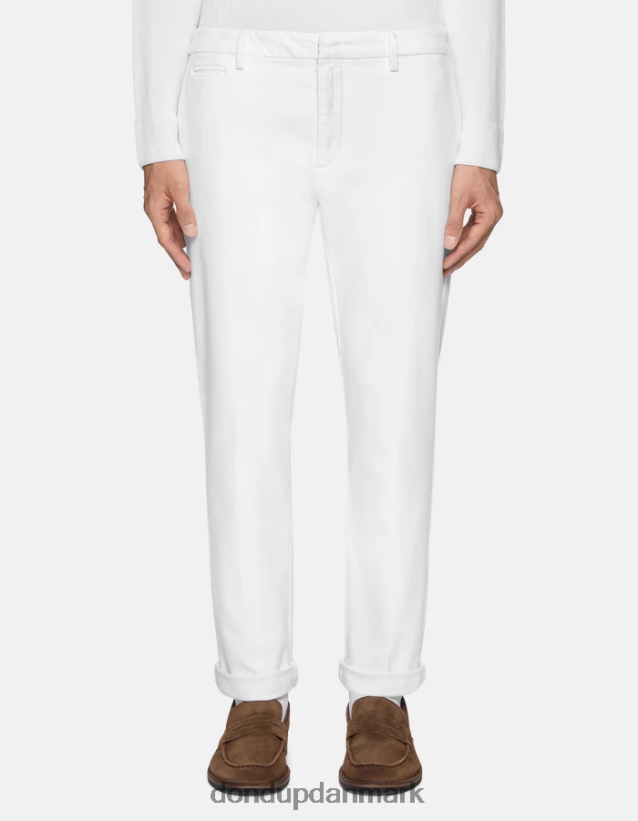 joe carrot-fit bomuldsbukser Mænd 0XD0D0749 hvid DONDUP beklædning