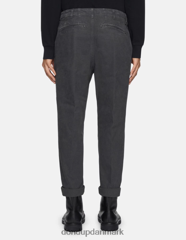 zyan bukser i bomuld, der passer til gulerod Mænd 0XD0D0750 fumo DONDUP beklædning