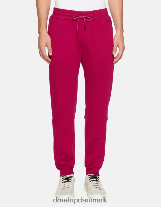 almindelige fleece joggere Mænd 0XD0D0714 barbabietola DONDUP beklædning