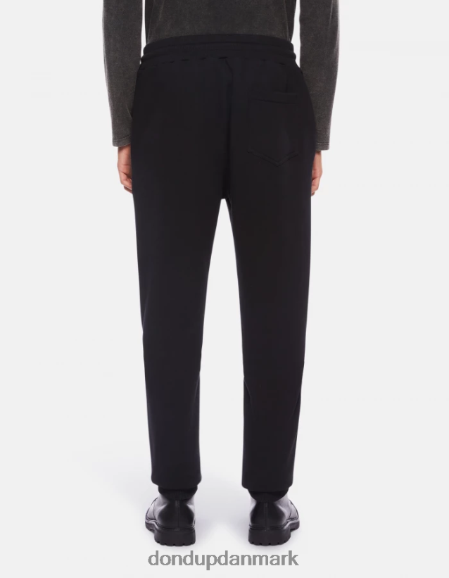 almindelige fleece joggere Mænd 0XD0D0715 sort DONDUP beklædning