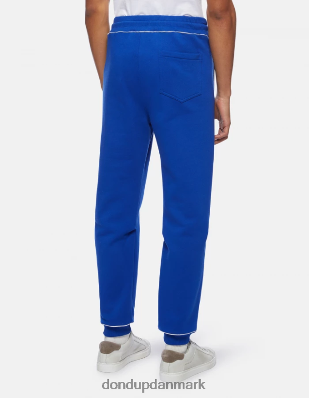 almindelige fleece joggere Mænd 0XD0D0772 kongeblå DONDUP beklædning