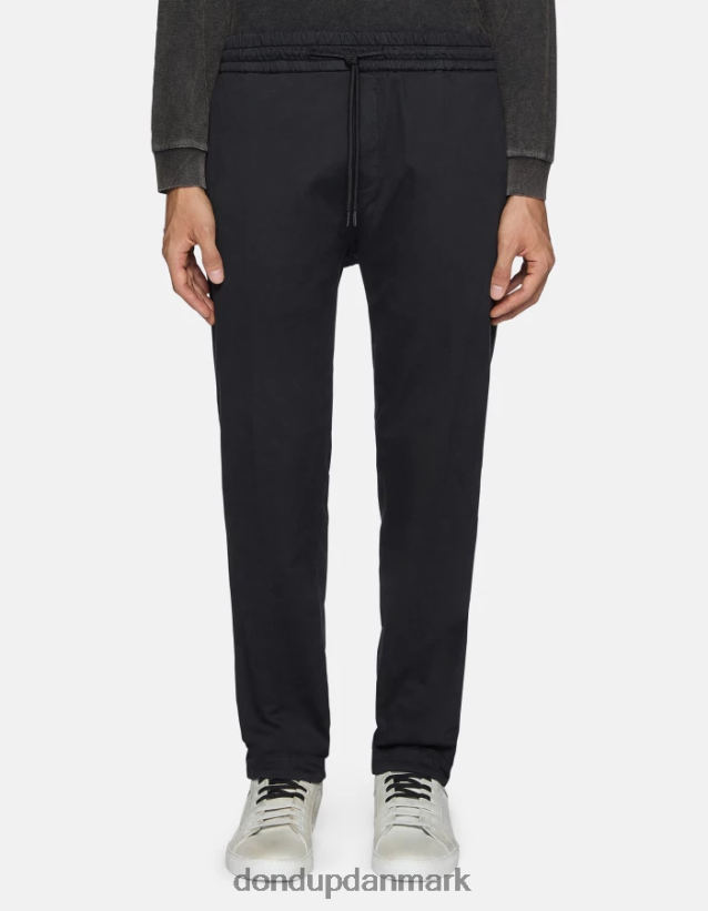 dom fløjlsbukser Mænd 0XD0D0745 sort DONDUP beklædning